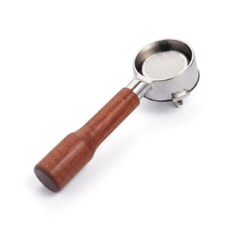 Yozcoffee Breville Inoxidable Portafilter 54mm Walnut Wood Handle for Breville 8 series — imagen del producto