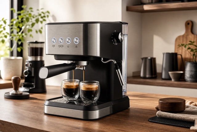 Cafetera espresso de 20 bares: qué cambia realmente en casa