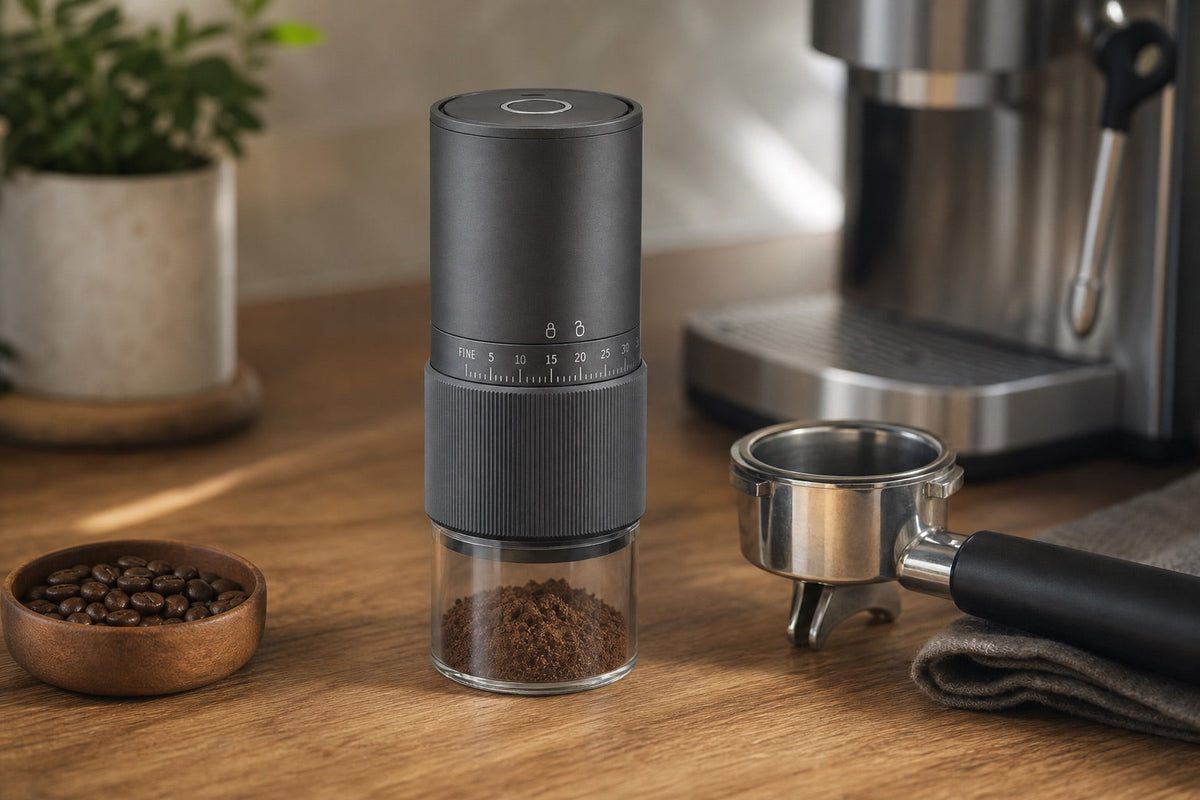 Guía del molinillo automático para espresso: ajusta 35 niveles sin adivinar