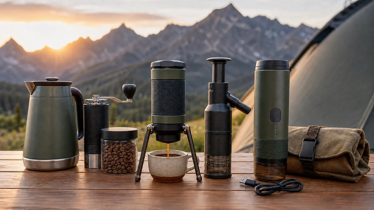 Mejores cafeteras espresso portátiles: opciones para viajar