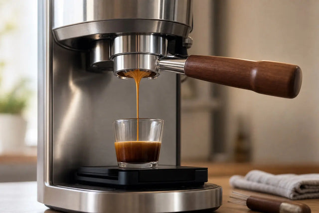 Portafiltro sin fondo de 54 mm para Breville: interpreta tu extracción de espresso