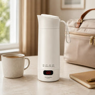 Portable Electric Travel Kettle – 400ml, 4 Temperature Settings - miniatura 2