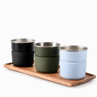 Taza térmica Yozcoffee de 300 ml con funda de silicona - miniatura 1