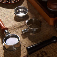 Yozcoffee Breville Inoxidable Portafilter 54mm Walnut Wood Handle for Breville 8 series - miniatura 3