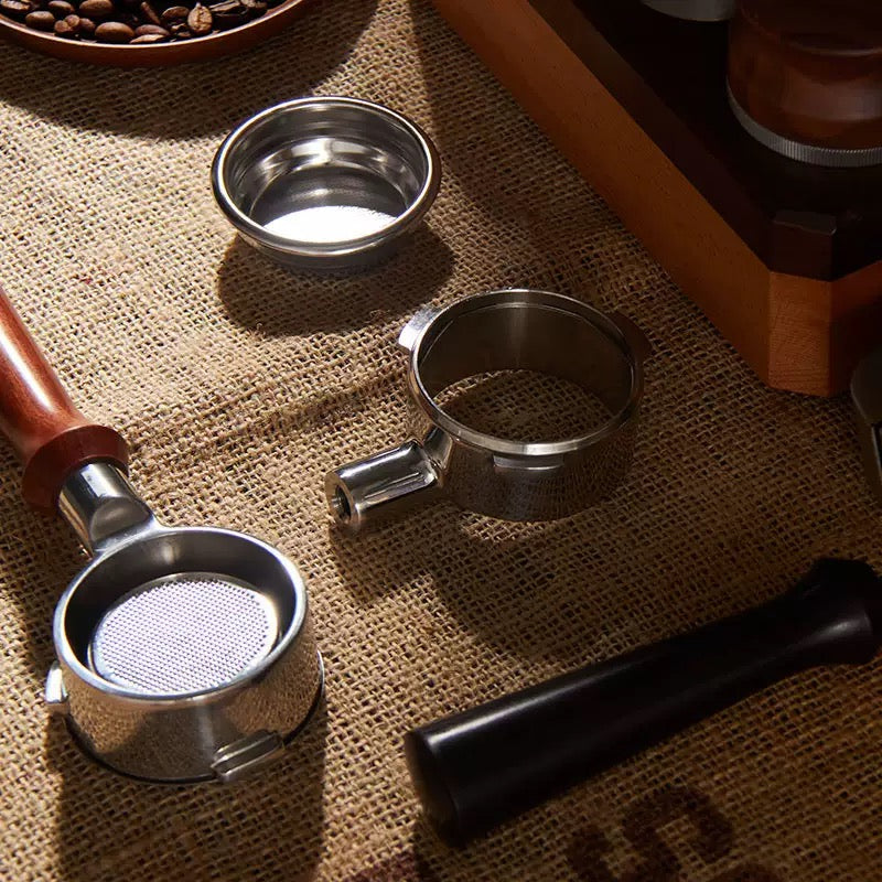 Yozcoffee Breville Inoxidable Portafilter 54mm Walnut Wood Handle for Breville 8 series - imagen del producto