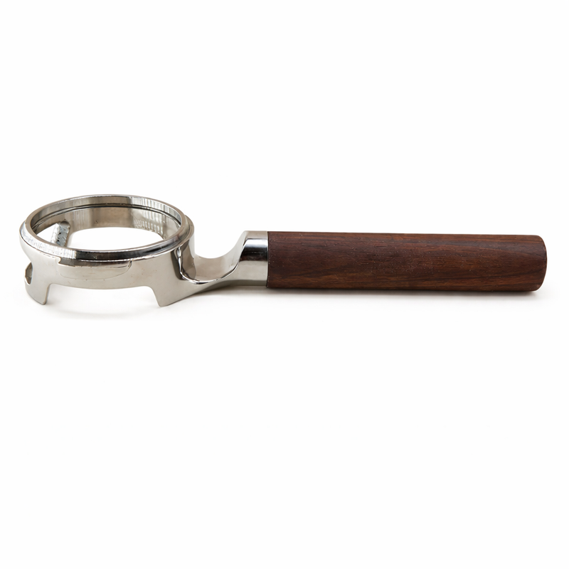 Yozcoffee E61 Inoxidable Portafilter 58mm Walnut Wood Handle Gold/Silver - imagen del producto