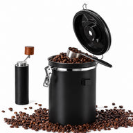 Yozcoffee Airtight Cafe Canister 1.5-2.8L 304 Acero Inoxidable - miniatura 6