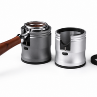 Yozcoffee Espresso Tamping Stand Aluminum Alloy Ajustable Portafilter Plata/Gray - miniatura 2