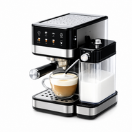 Máquina de café Yozcoffee Espresso 20 Bar de acero inoxidable - miniatura 1