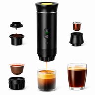 Yozcoffee Portable Capsule Coffee Machine NS/DG Capsules " Ground Coffee - miniatura 1