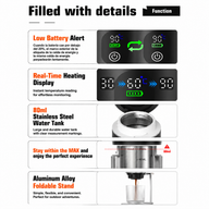 Yozcoffee Portable Capsule Coffee Machine NS/DG Capsules " Ground Coffee - miniatura 7