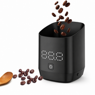 Rechargeable Coffee Bean Weighing Cup, 0.01g Precision: yozcoffee coffee bean weighing cup electronic rechargeable 04 side