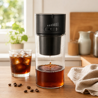 Cafetera cold brew Yozcoffee por goteo en frío con flujo ajustable - miniatura 2