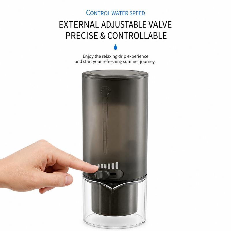 Cafetera cold brew Yozcoffee por goteo en frío con flujo ajustable - imagen del producto