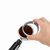 Yozcoffee Espresso Dosificación embudo 51/53/58mm Plata de acero inoxidable magnético - miniatura 1