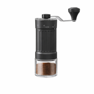 Manual Coffee Grinder 40 Settings Ceramic Burr Glass: hero product shot