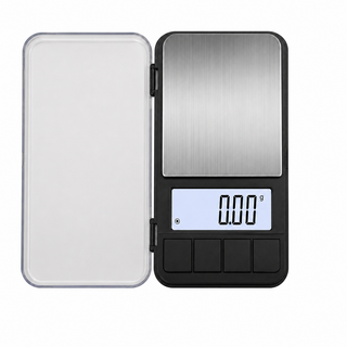 Yozcoffee Pocket Café Escala 500g 0.01g LCD retroiluminado compacto negro — imagen del producto