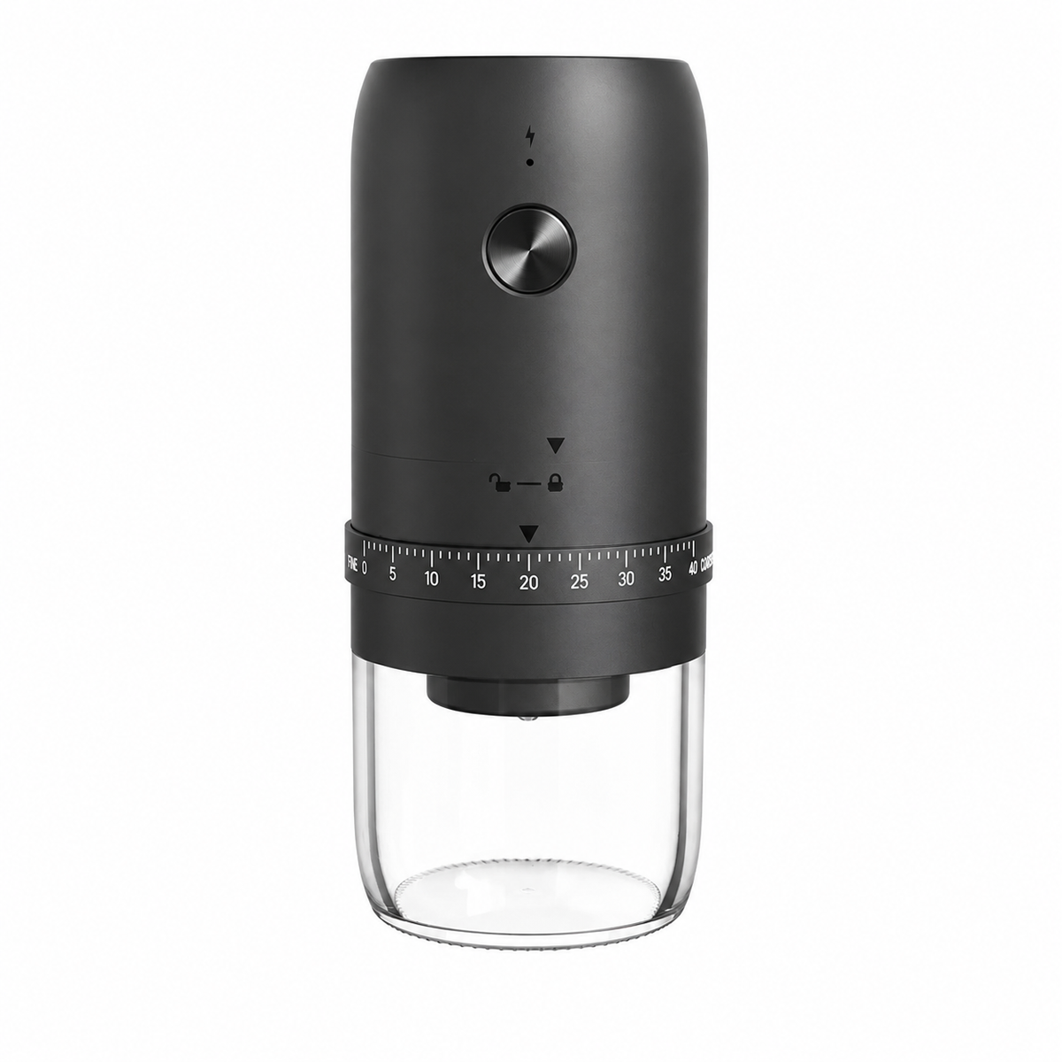 Molinillo eléctrico recargable Yozcoffee con 40 ajustes y muelas cerámicas - imagen del producto