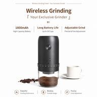 Molinillo eléctrico recargable Yozcoffee con 40 ajustes y muelas cerámicas - miniatura 4