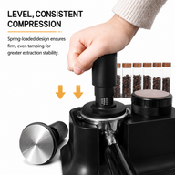 Yozcoffee Spring cargado Tamper WDT Distribuidor 51/53/58.35mm Acero inoxidable - miniatura 4
