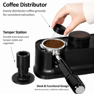 Yozcoffee Spring cargado Tamper WDT Distribuidor 51/53/58.35mm Acero inoxidable - miniatura 5