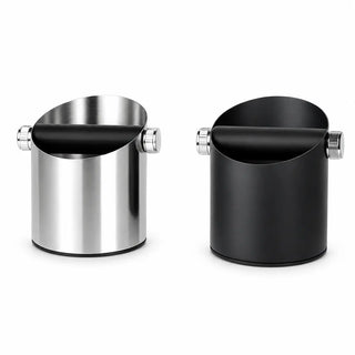 Yozcoffee Espresso Caja de acero inoxidable Silicona Bar Plata / Negro — imagen del producto